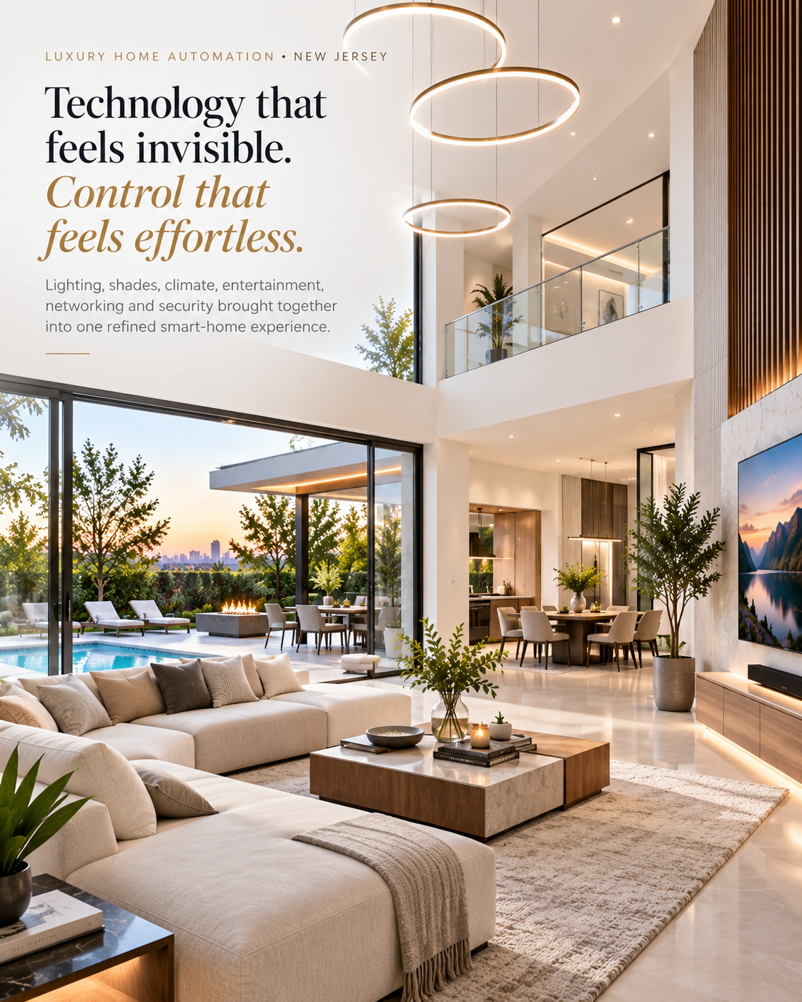 Smart home control interface