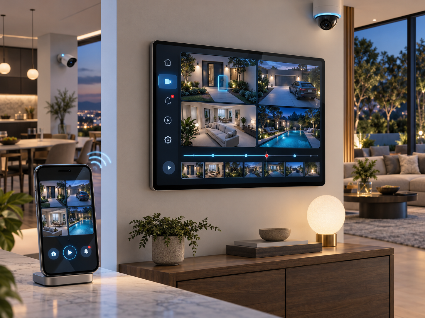 Smart security monitoring