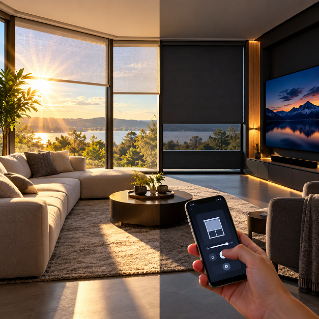 Modern smart home interior