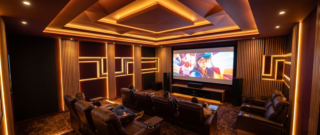 Smart Home Theater Automation: Lighting, Audio and Control